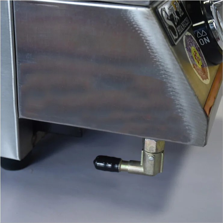 Barbecue LPG Gas Grill BBQ Grill 3 Burners Smokeless Environmental Grill With Stainless Steel Or Glass Shield