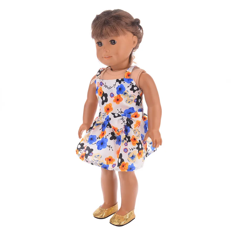 Handmade flower dress Fit 18 Inches Doll&43cm zaps Doll Clothes Accessories | Игрушки и хобби