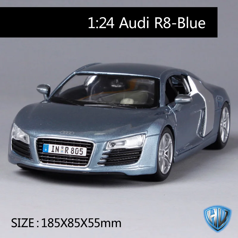 31281 Maisto 1:24 Audi R8 спортивный автомобиль литая модель автомобиля игрушка в коробке 31281 - Цвет: 31281