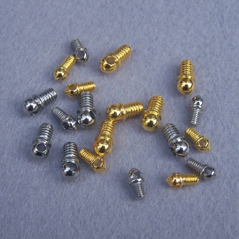 100 шт./лот M3x8mm M4x8mm m4x10mm винт с 2 мм боковым отверстием осветительное оборудование хрустальные фитинги аксессуары
