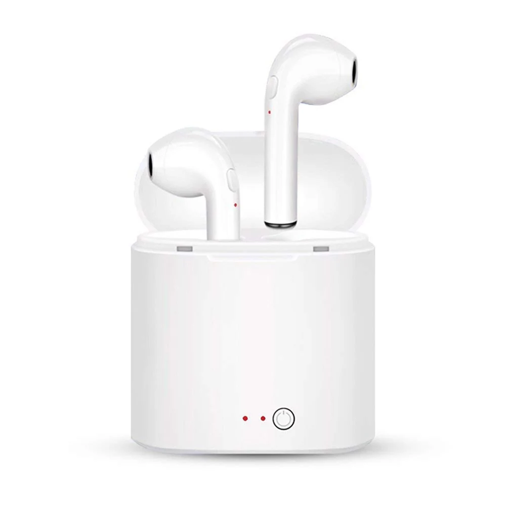 Новинка i7S TWS Bluetooth наушники стерео бас беспроводная гарнитура с микрофоном
