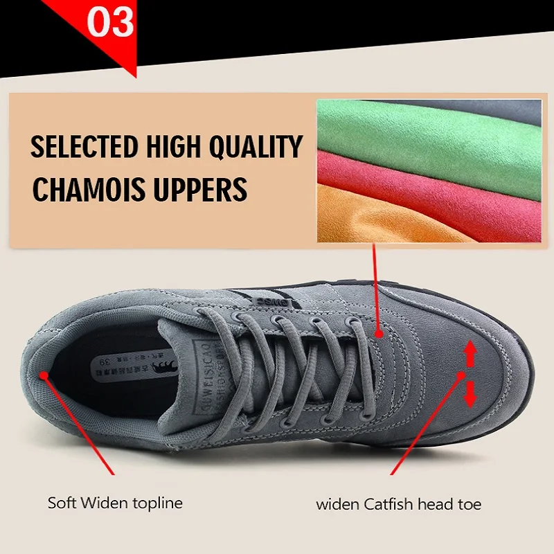 DAIBU/летняя спортивная обувь для пожилых людей нескользящая Мягкая подошва