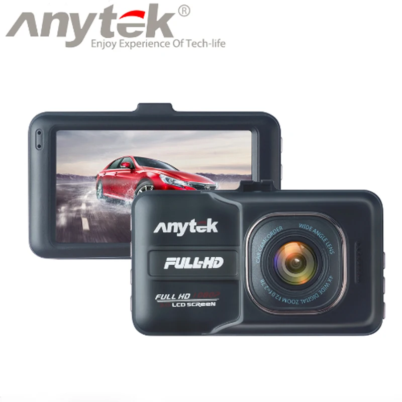 Автомобильный видеорегистратор origina Anytek A98 Full HD 1080P 3 0 &quot ЖК-дисплей g-сенсор