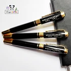 Классическая шариковая ручкаперьевая ручка, индивидуальная Индивидуализация с вашим именем и текстом, уникальная офисная гелевая ручка с подарочным мешочком