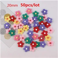50pcs one lot Kawaii смолы, натуральная основа, цветок, одеяло «хвост русалки» платье принцессы Разноцветные flatback кабошоны-аксессуары из смолы - Цвет: 50pcs one lot