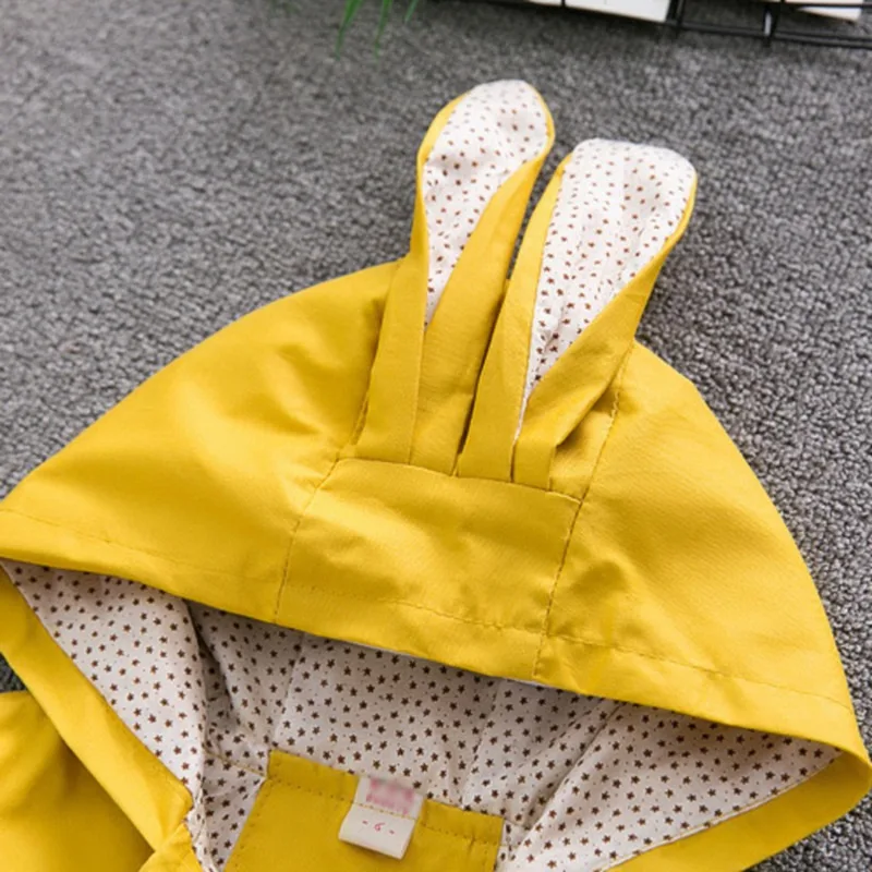 Детское хлопковое пальто с капюшоном в горошек|Куртки и пальто| |