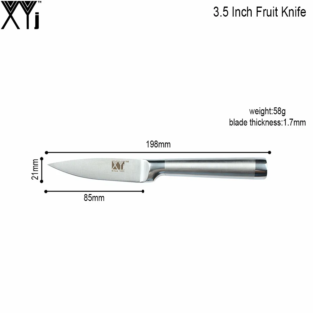 Отличное качество лезвие из нержавеющей стали нож для фруктов XYJ Абсолютно