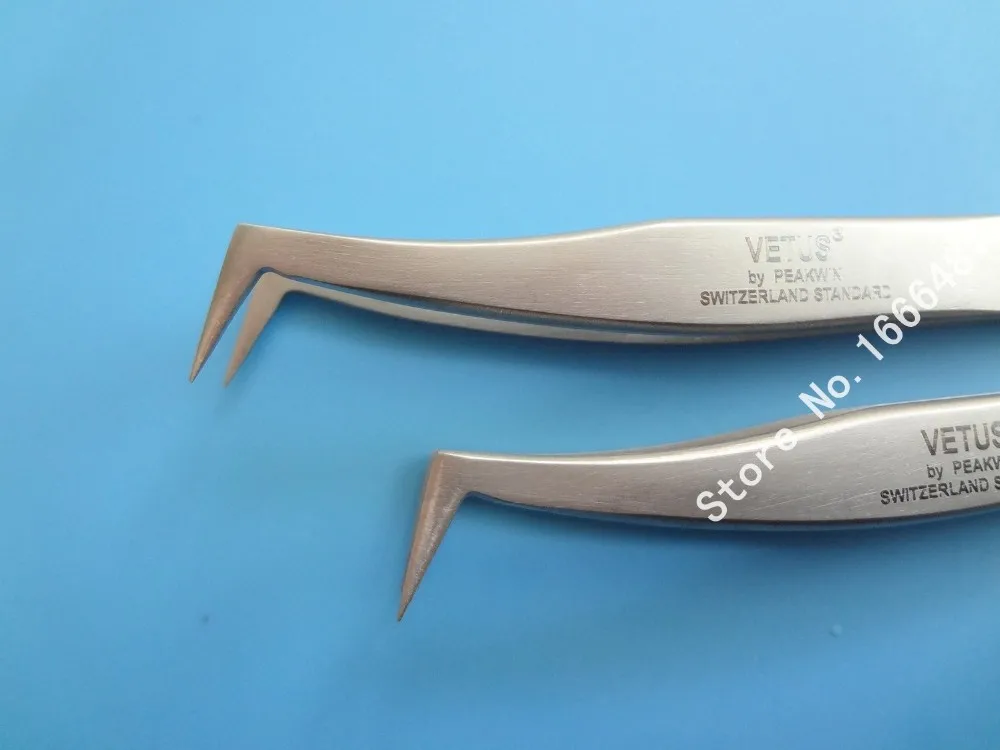 

10 pcs/lot eyelash extension tools makeup tools 6A-SA fine tweezers antistatic tweezer free shipping