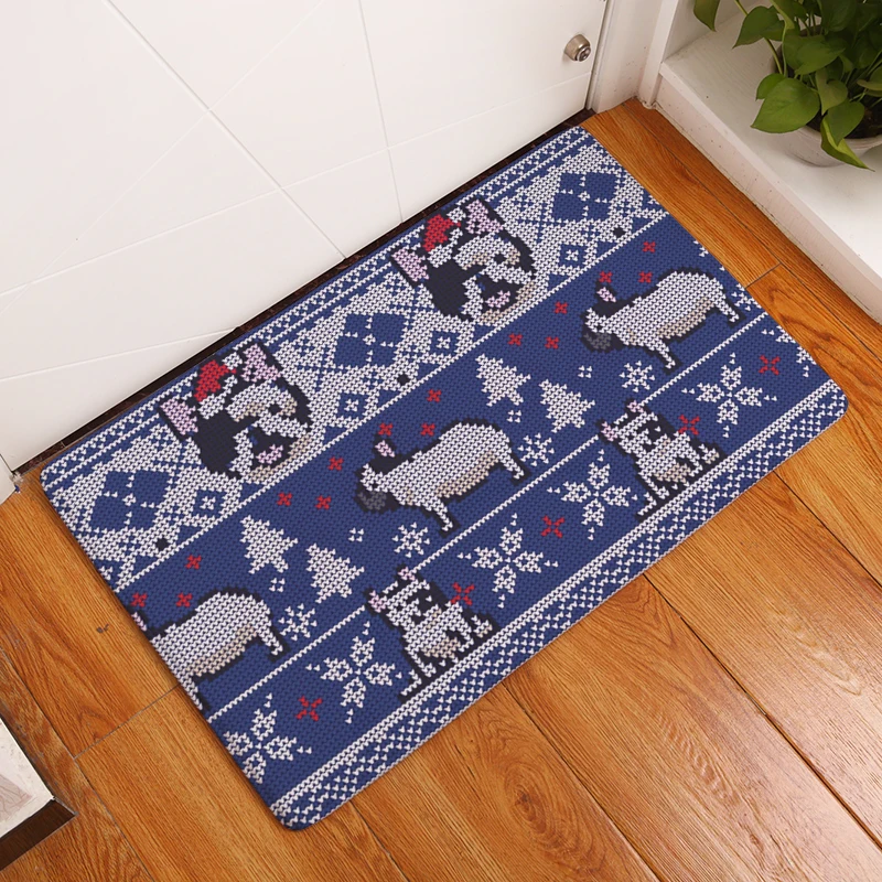 Smiry Добро пожаловать домашний коврик в прихожую для входной двери красочные