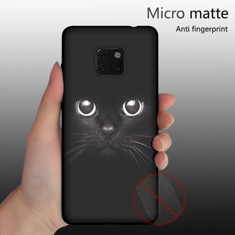 JURCHEN, мягкий силиконовый чехол для huawei mate 20 Pro, чехол с милым рисунком, тонкая задняя крышка для huawei mate 20 Pro 20 X 20X, чехол для телефона