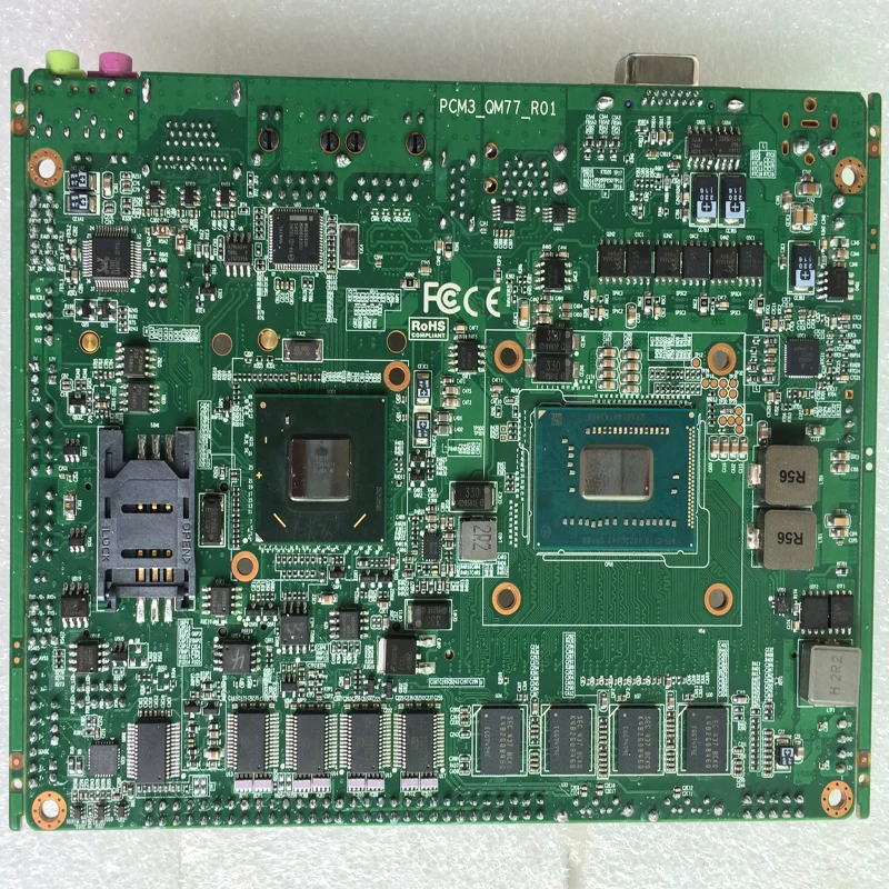 Горячая Распродажа материнская плата 2 LAN 6 COM intel core I5 3337U процессор без