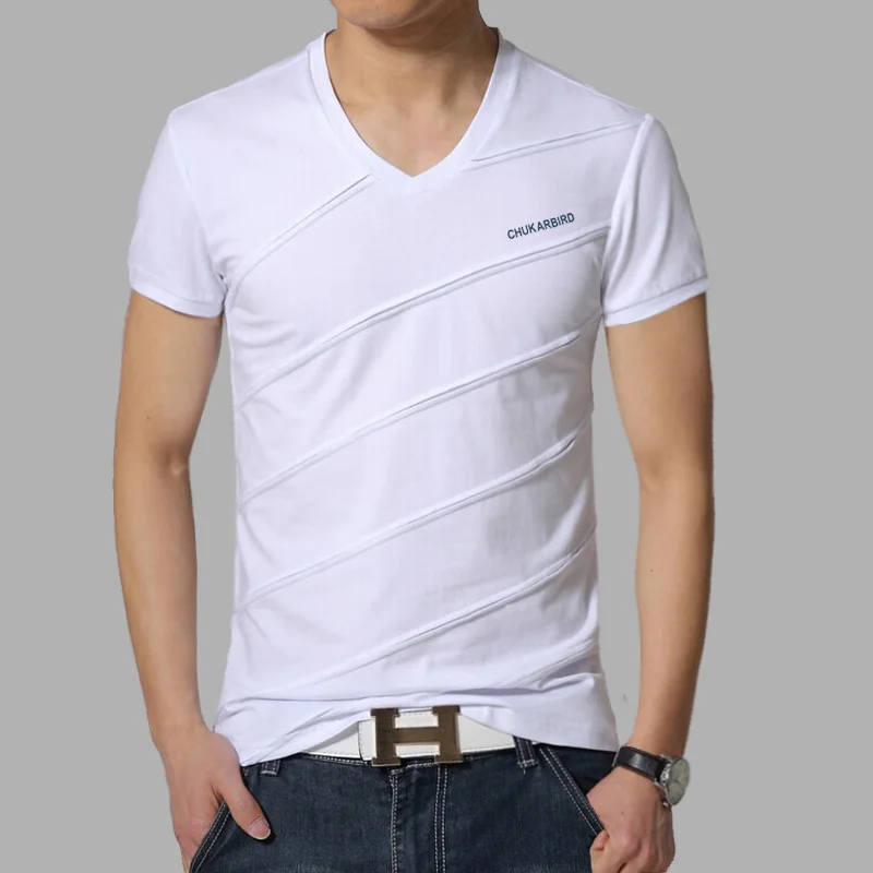 Для мужчин футболка Рубашка с короткими рукавами майка Мужской Твердые Хлопок s