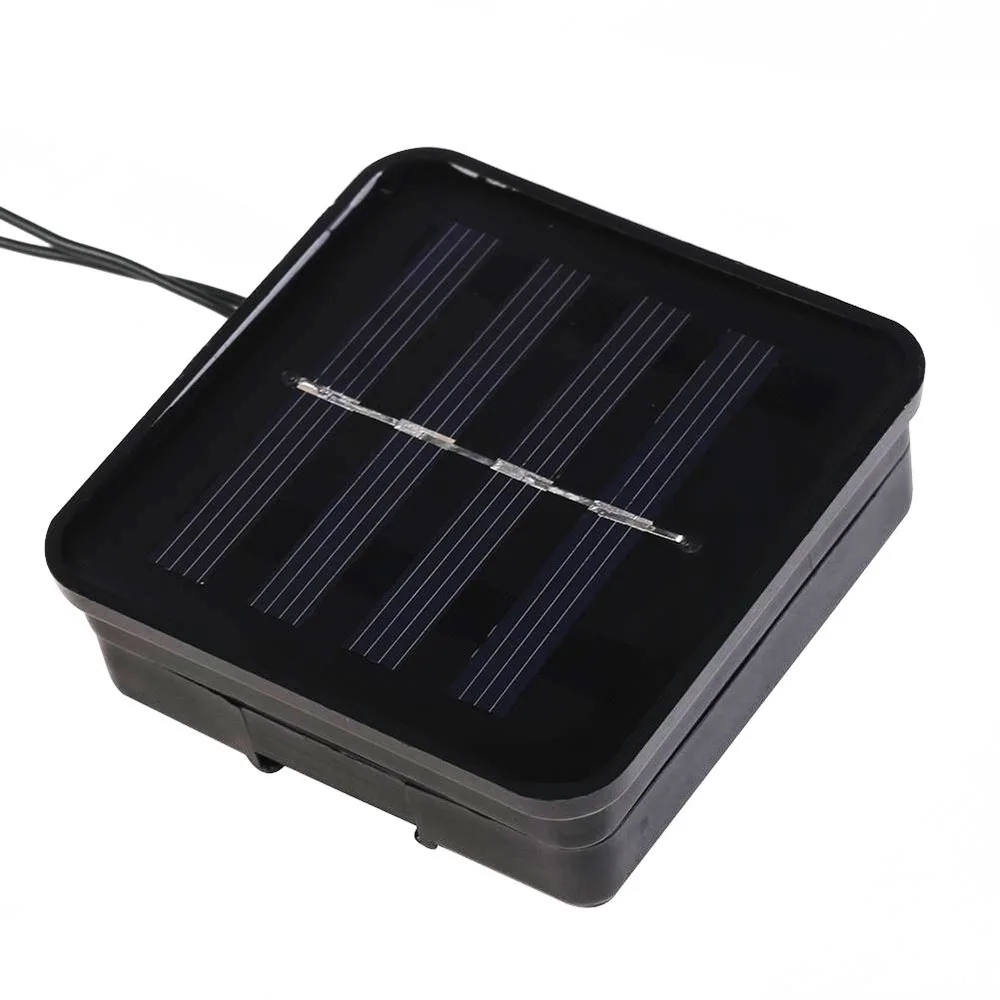 Открытый Солнечный садовый светильник 20LED с каплями воды праздничные вечерние