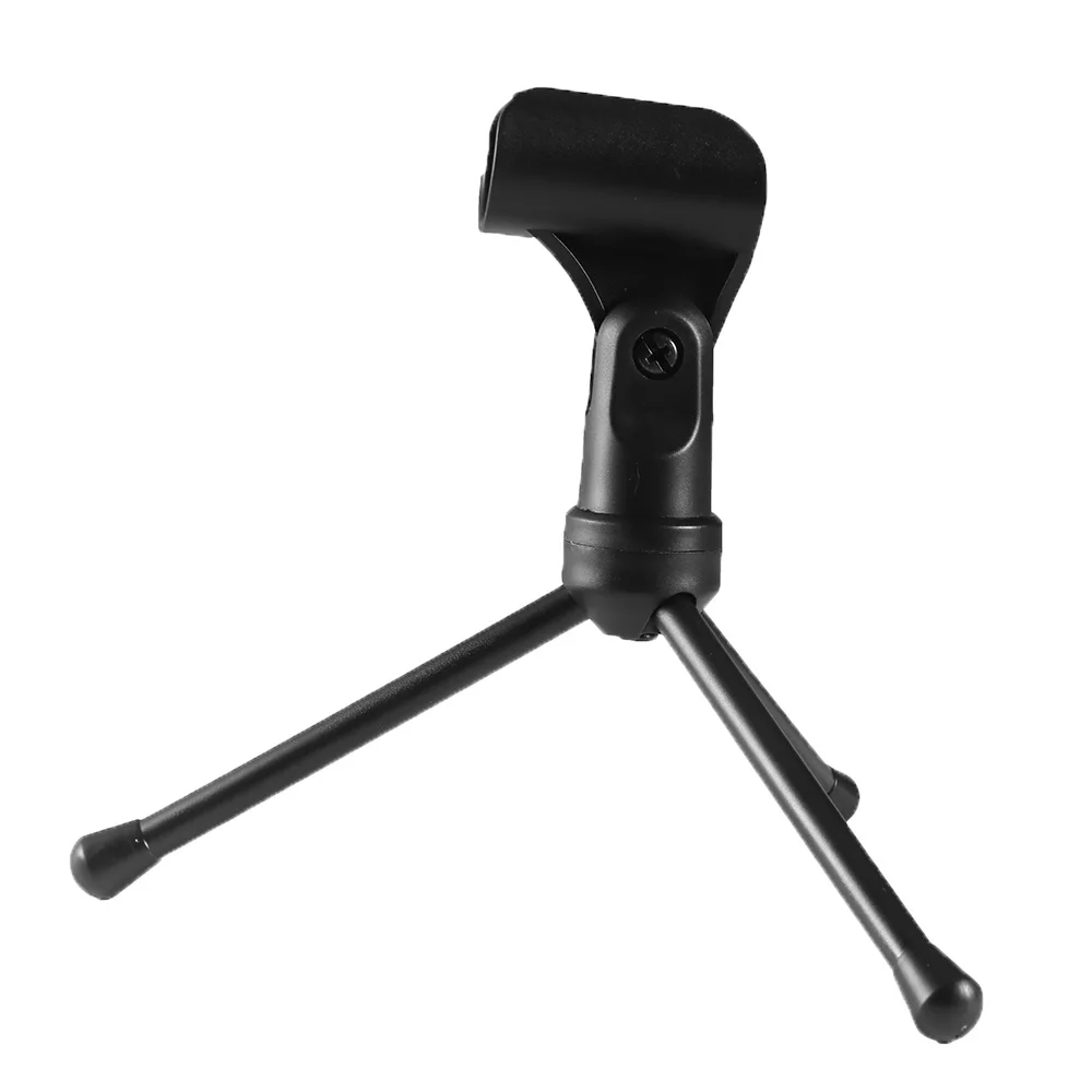Portable Karaoke Microphone High-Performance With 180° Rotating Mini Stand Tripod Audio Recording For Computer PC Phone Desktop |