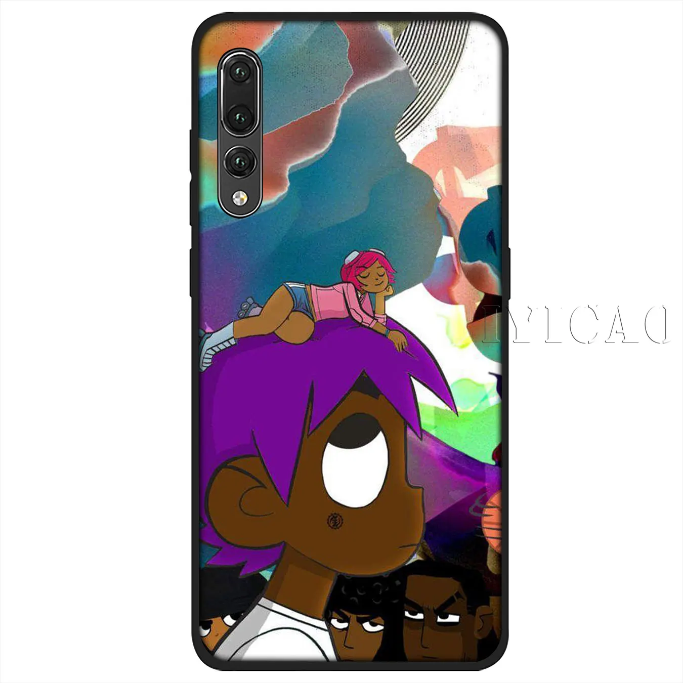 IYICAO liL Uzi Vert мягкий силиконовый чехол для телефона Huawei P30 P20 Pro P10 P9 P8 Lite Mini 2017 2016 P smart Z