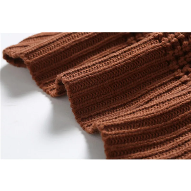 Yuzhenli New Elegant warm autumn winter sweater cardigan women Twist knitted Casual red |