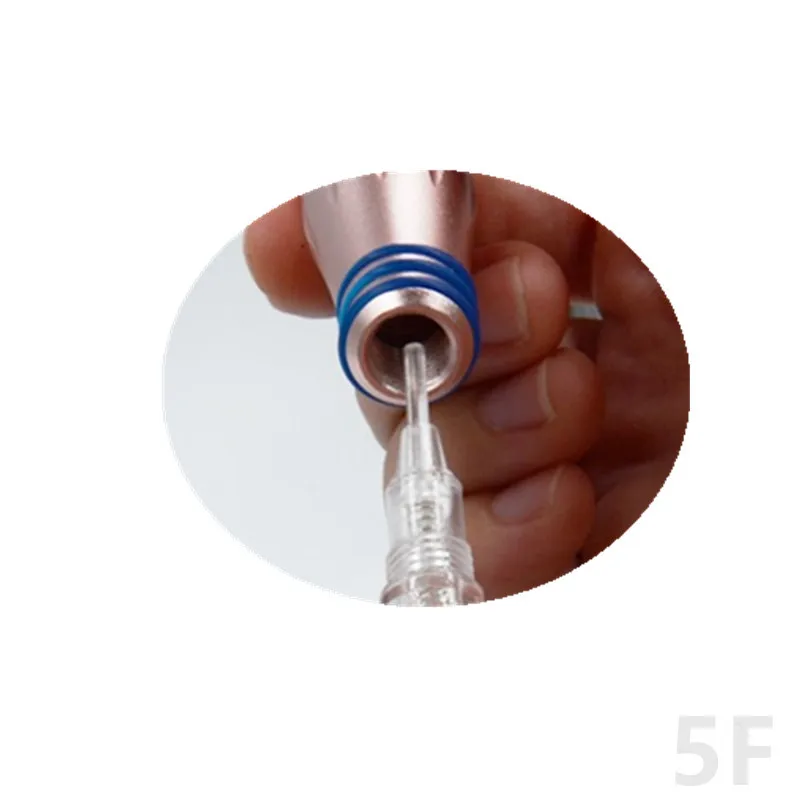 

50PCS Transparent 8mm charmant tattoo machine needle 5F for lip/eyebrow digital permanent makeup machine