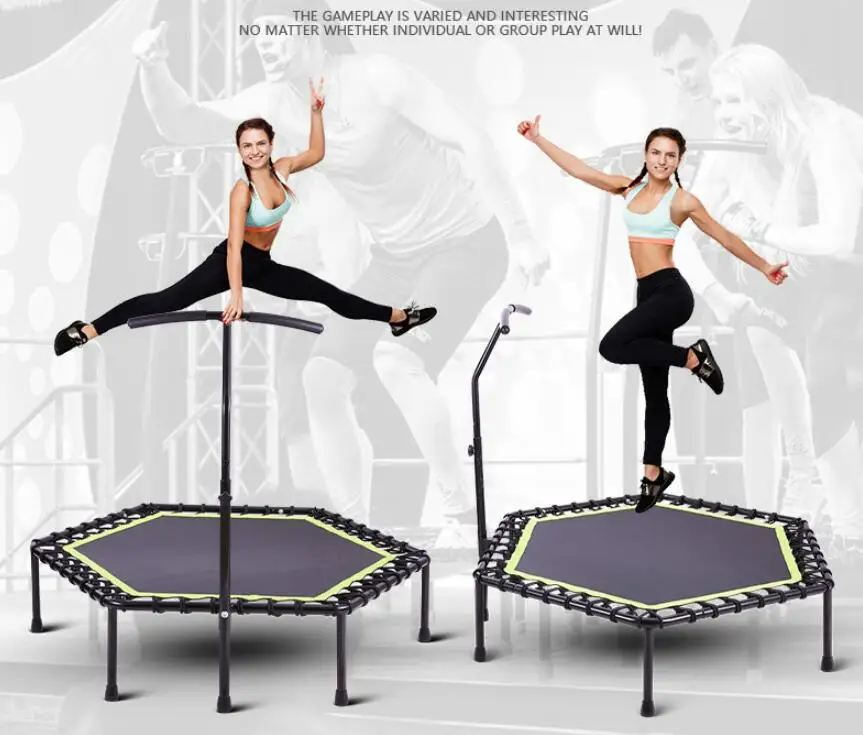 48 дюймов Бесшумная хорошая эластичность трамплин прыгающая кровать для взрослых