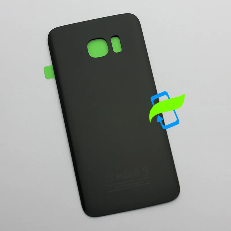 Крышка батарейного отсека для Samsung Galaxy S7 G930F/S7 Edge G935F Задняя стеклянная крышка