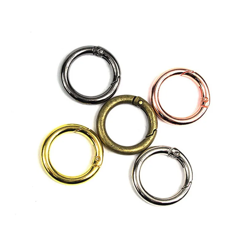 1 шт. 5 цветов 28 мм пружинное кольцо D основа кожаный ремешок для сумки ремень