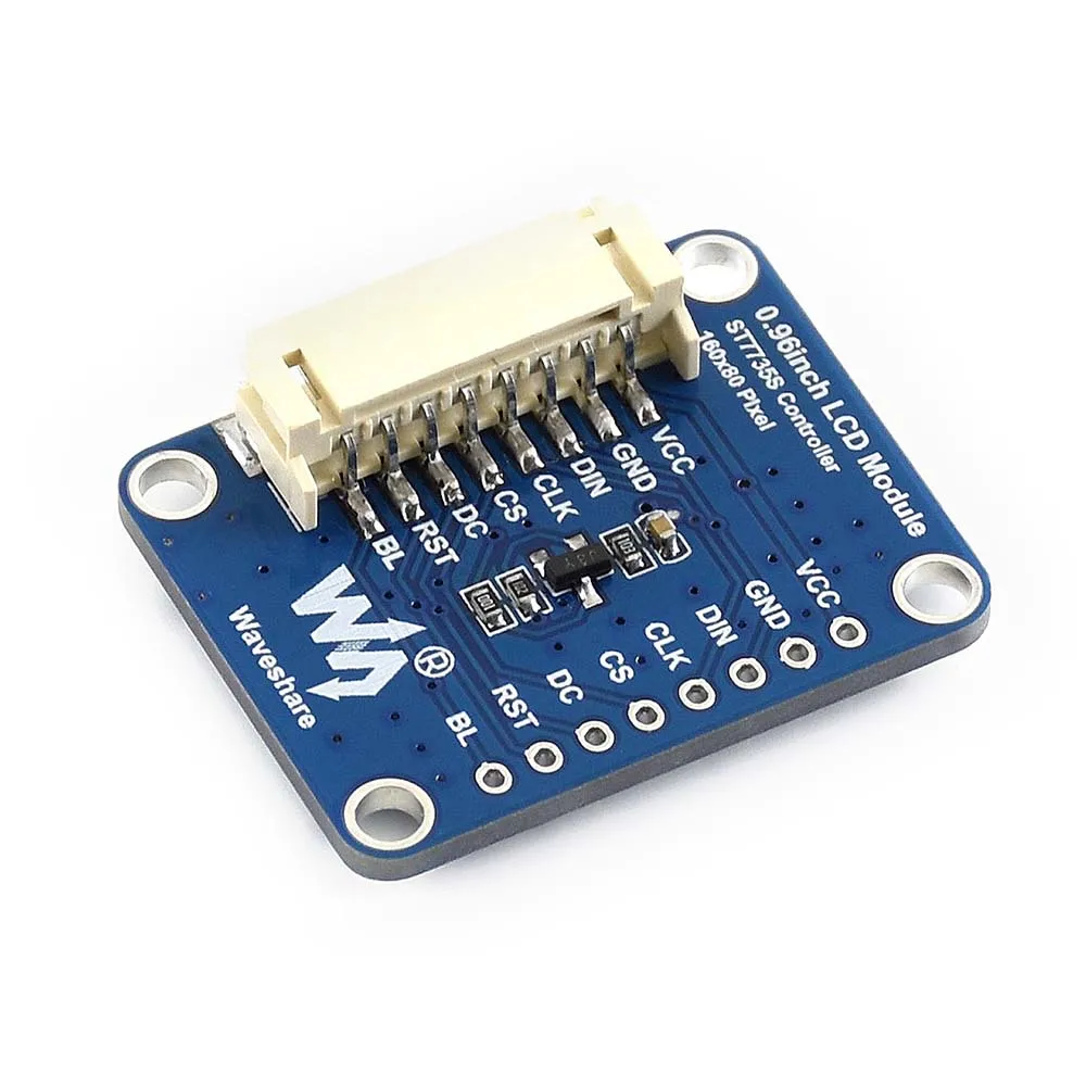 

0.96inch LCD display Module, IPS screen, 160x80 HD resolution, SPI interface,with embedded controller