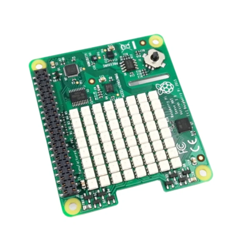 Официальная модель Raspberry Pi 3 Model B + Sense HAT с датчиками давления и влажности