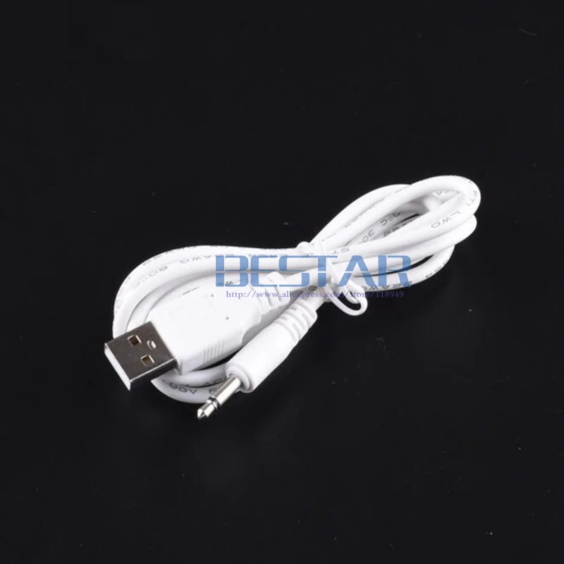 1 м USB разъем Aux 3 5 мм моно аудио кабель 2 0 для dc3.5мм 2A зарядный питания фута|audio cable|jack