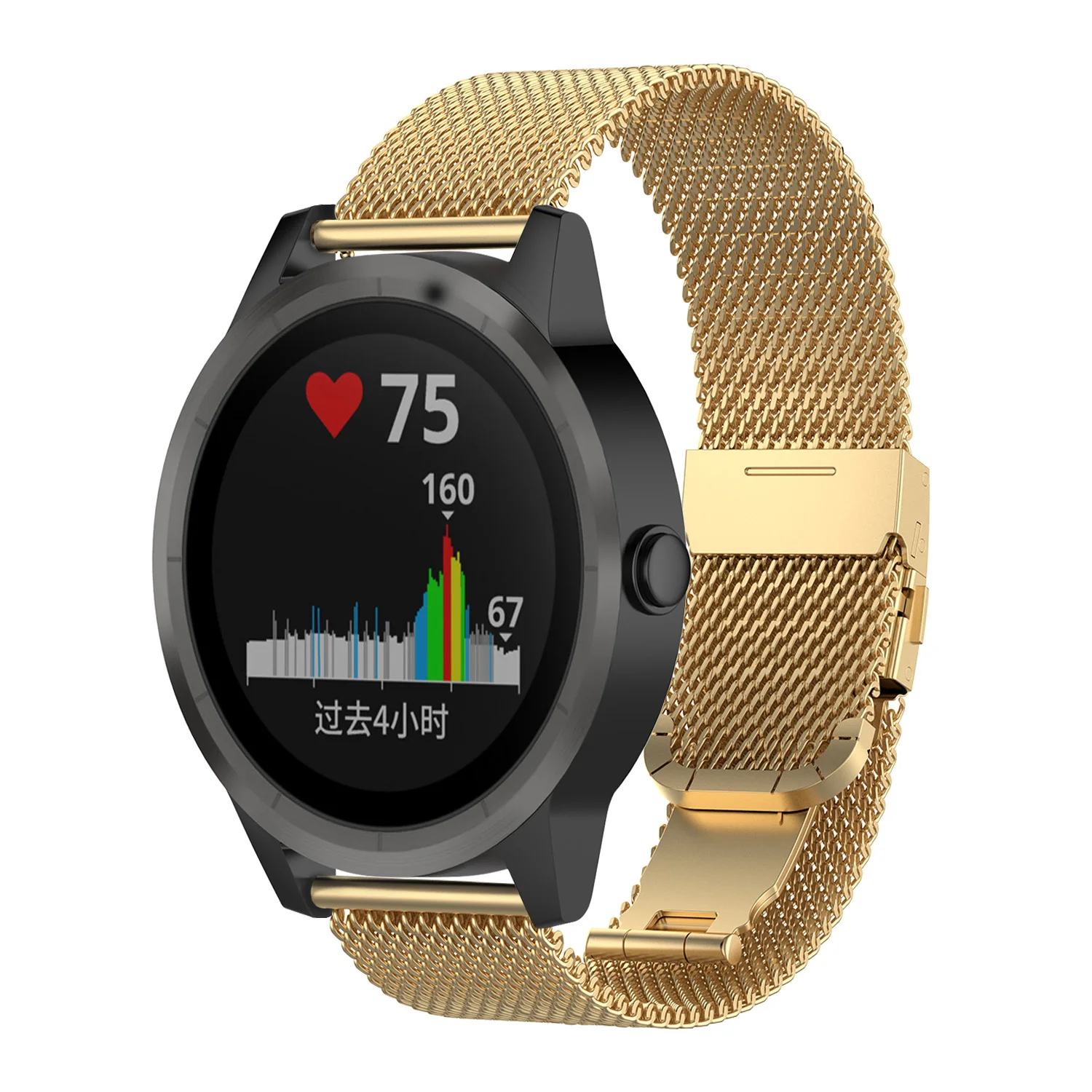 Сменный Браслет COMLYO из нержавеющей стали для часов Garmin Vivoactive 3 ремешок Vivomove