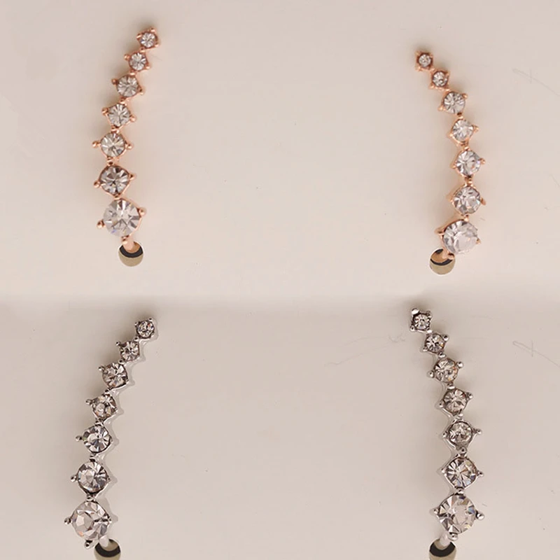 1 пара циркониевый зажим в ретро стиле элегантные серьги капельки со звездочками