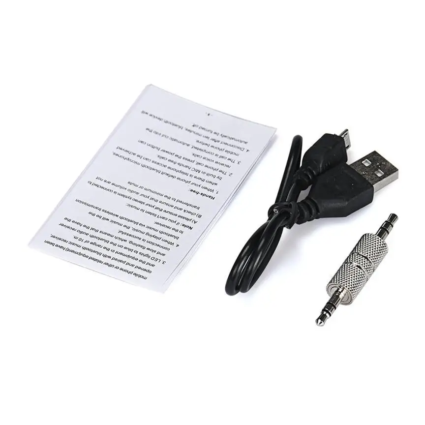 Новые Bluetooth музыкальный приемник Беспроводной 3 5 мм аудио стерео автомобильный