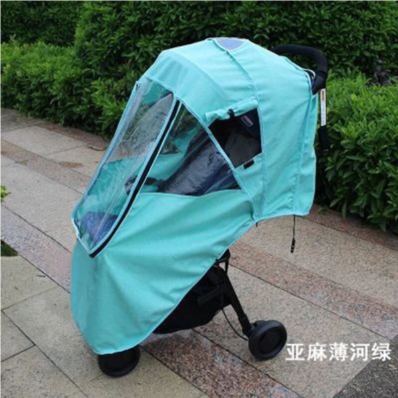 2019 новая детская коляска дождевик лобовое стекло зонтик непромокаемый чехол