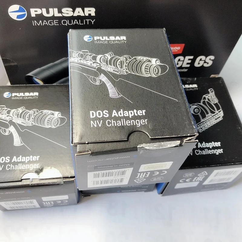 Pulsar 79042 NV Challenger G2+ 1x21 DOS адаптер для ночного видения Pulsar 74094, диаметр кольца для уменьшения: 36,38, 40,42, 44 мм