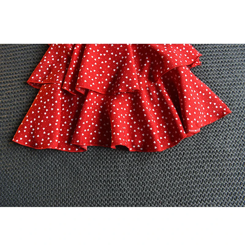 Платья для девочек Новинка лета 2020 детская одежда милое шифоновое многослойное