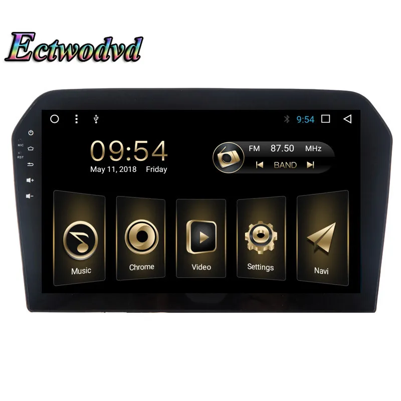 Ectwodvd Восьмиядерный Android 8 1 4G + 64G Автомобильный Радио Стерео gps навигация для VW JETTA