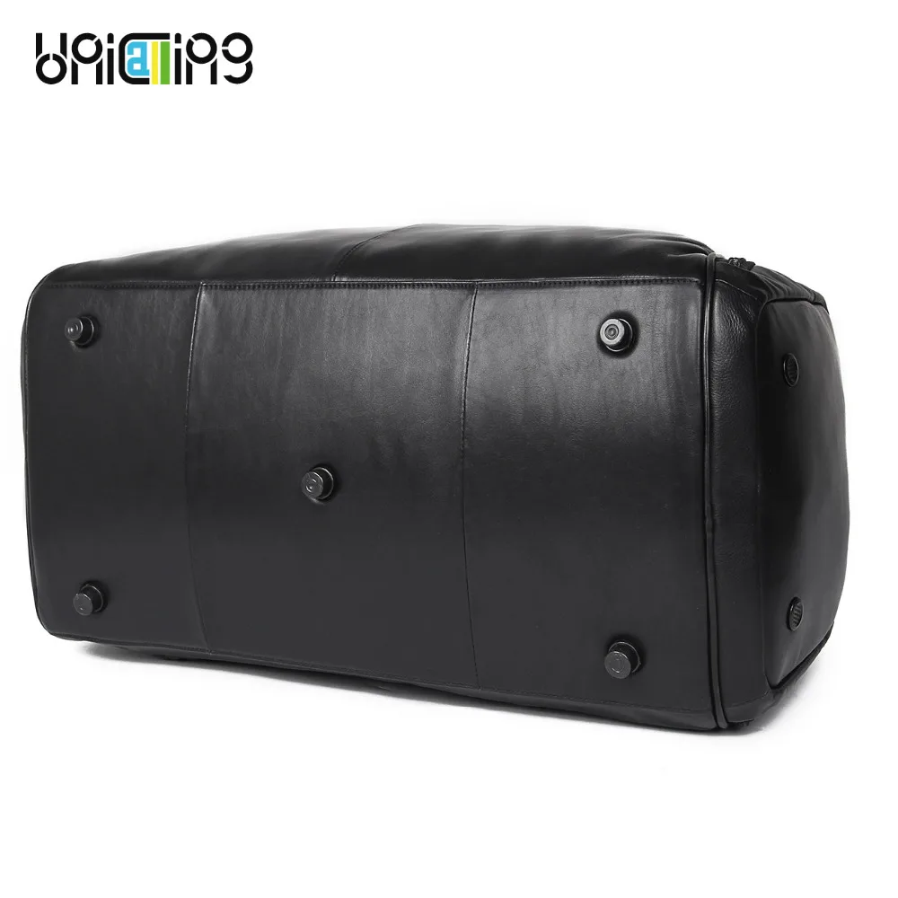 UNICALLING роскошная сумка для фитнеса из натуральной кожи вместительная Стильная