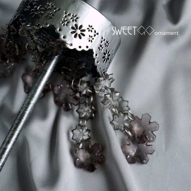 SWEETGO хрустальные кулоны одна подставка для кекса высокая стопа инструменты