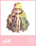 Фабрика Blyth кукла шарнир тело 1/6 кукла Blyth прямые волосы с челкой/бахрома BJD подходит для DIY 19 суставов тело игрушка для девочки
