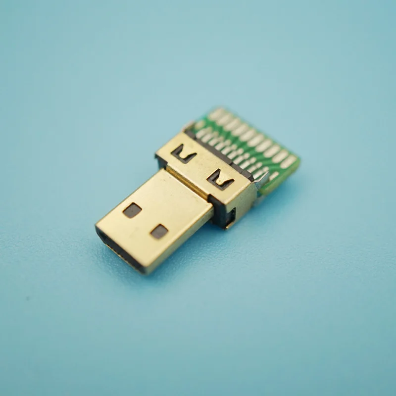 50 шт. разъем D типа Micro HDMI с печатной платой Железный Корпус разъемы | Обустройство