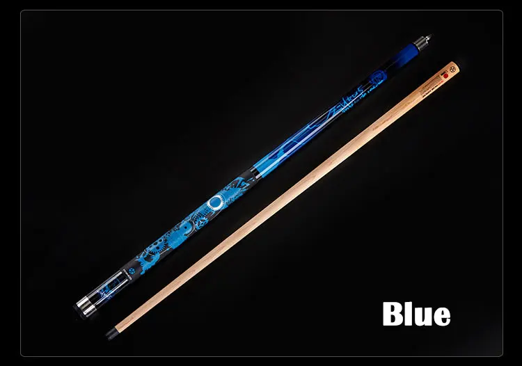 New POINOS Punch&Jump Cue with Case Break Stick 14mm 147cm Canadian Maple 5A+ Wood Billiard Jump Cue Punch Stick Break Kit