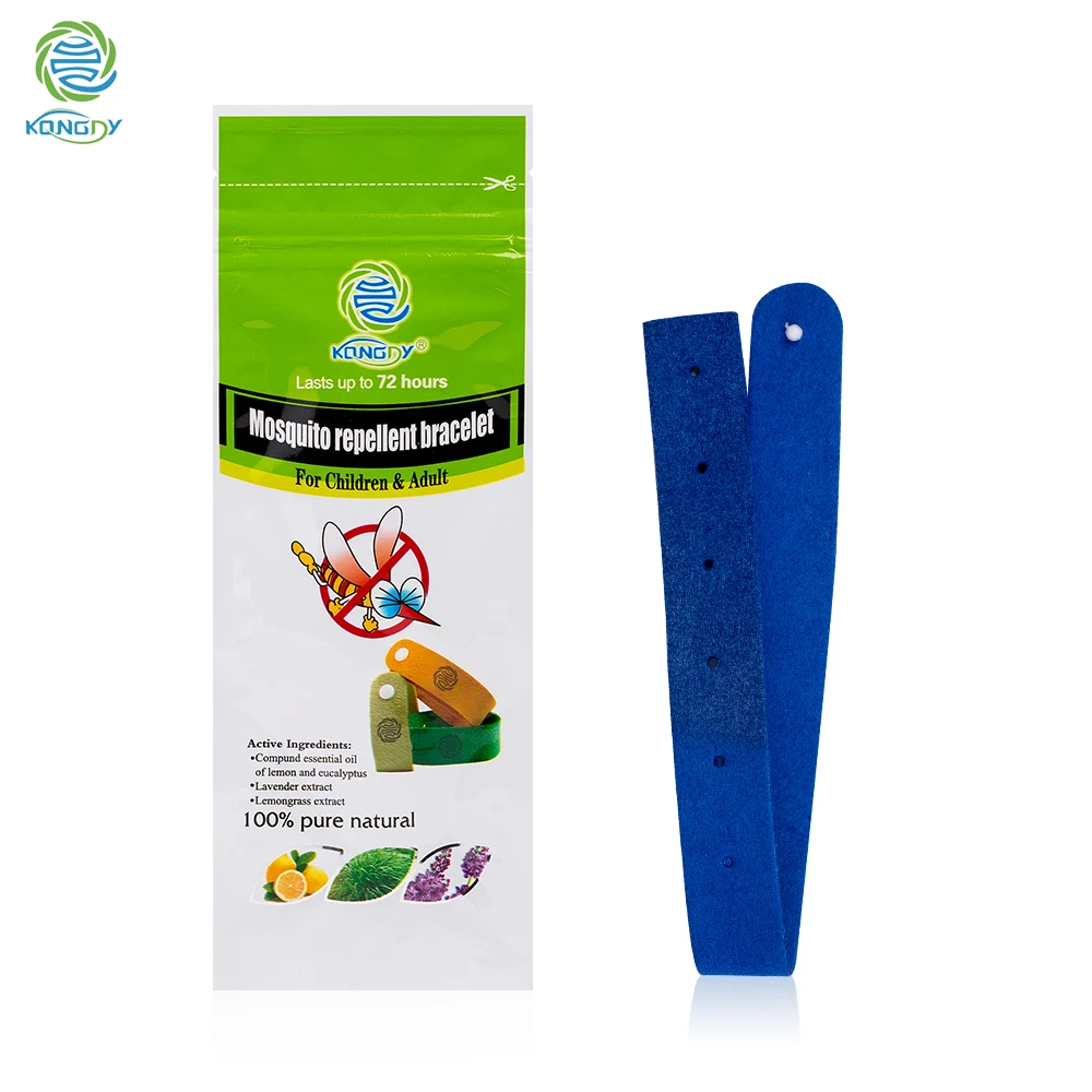 5 сумок анти браслет от комаров KONGDY бренд москитные укусы Circlet растительное