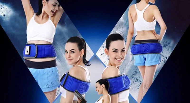 

Wireless power plate slimming belt Lazy fat belly in reducing belly massage x5 times shook the machine Fitness body massager to
