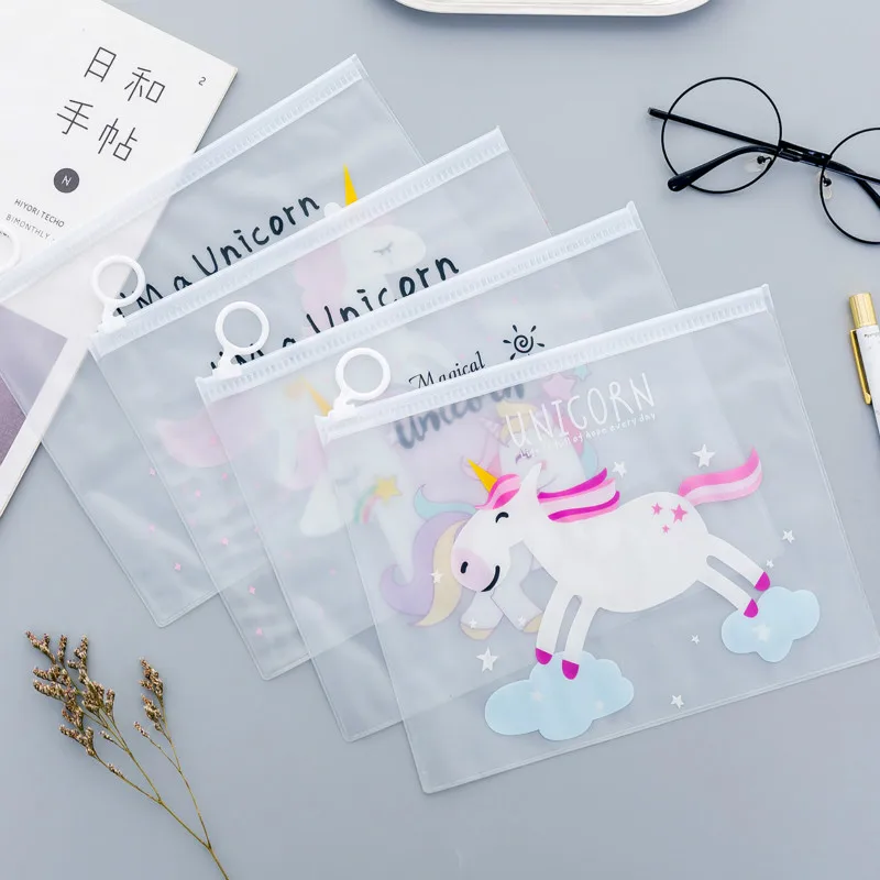 23 шт. Единорог ПВХ мешок с застежкой молнией baby shower вечерние подарочные
