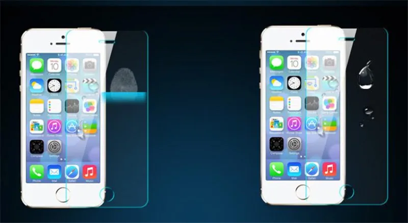 Высококачественное Закаленное стекло для iphone 6 6s 7 plus 5S 4S 8 8plus Защита экрана