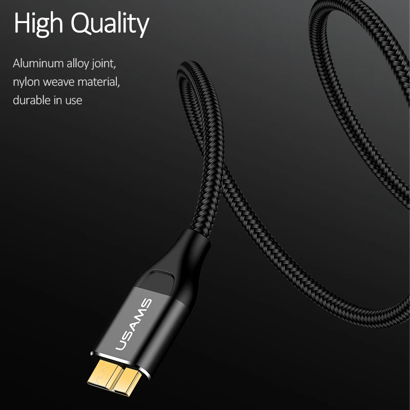 USAMS USB 3.0 5 Гбит/с кабель для быстрой передачи данных и зарядки|Кабели мобильных