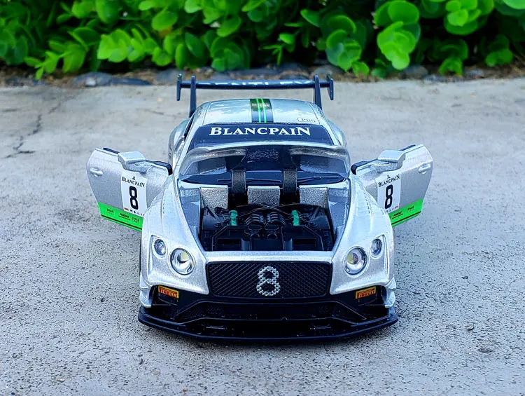 1:32 весы для Bentley Continental GT3 новая Лицензированная литая под давлением