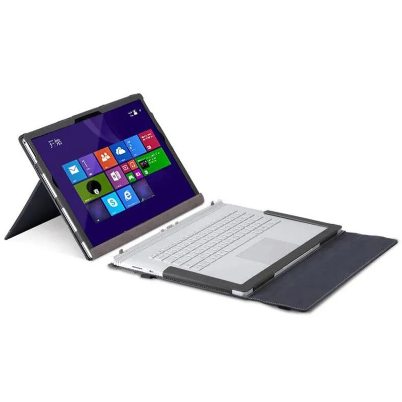 Съемный чехол для microsoft Surface Book 2 13,5 Book 2 15 дюймов планшет ноутбук рукав подставка чехол Защита для Surface Book 13,5