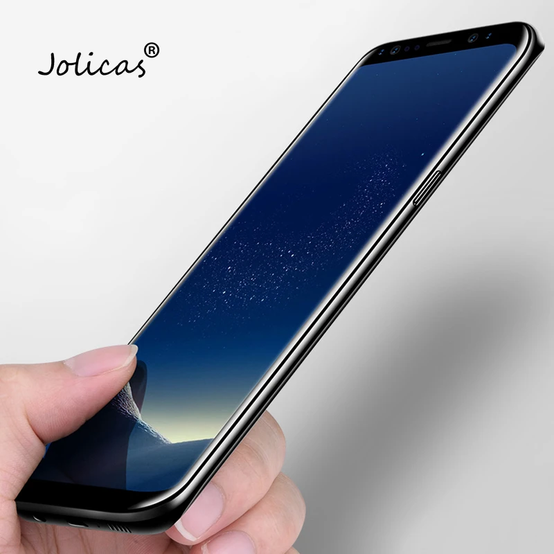Закаленное стекло для samsung Galaxy S8 Plus S9 S7 Edge защита экрана полное покрытие защитное