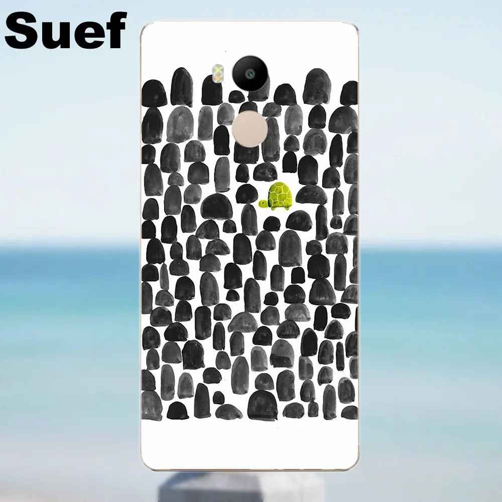 Suef Мягкий защитный чехол из ТПУ для Xiaomi Redmi 4 3 3S Pro Mi3 Mi4 Mi4i Mi4C Mi5 Mi5S Mi Max Note 2 черепаха в
