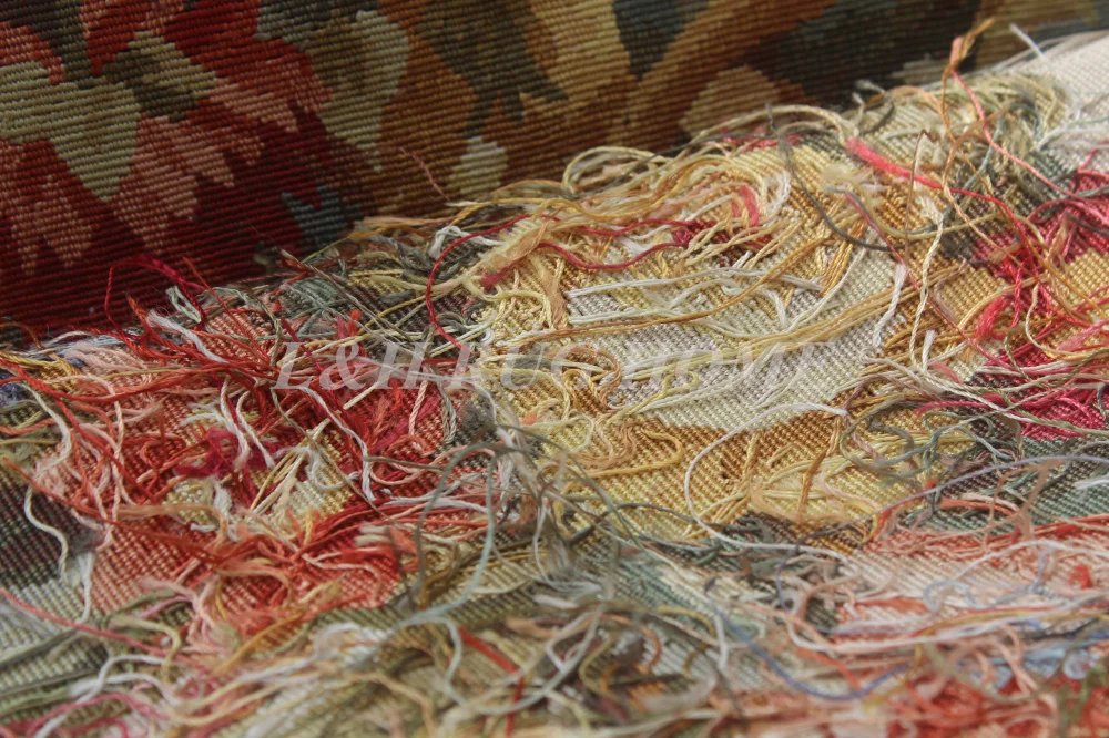 Бесплатная доставка Французский Aubusson ручной тканый диван и чехол для стула набор