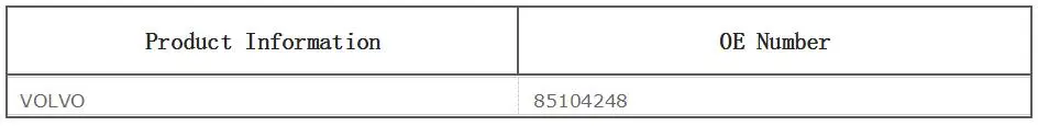 Запчасти для грузовиков головка цилиндра, компрессор VOE 85104248 VOL-TRUCK